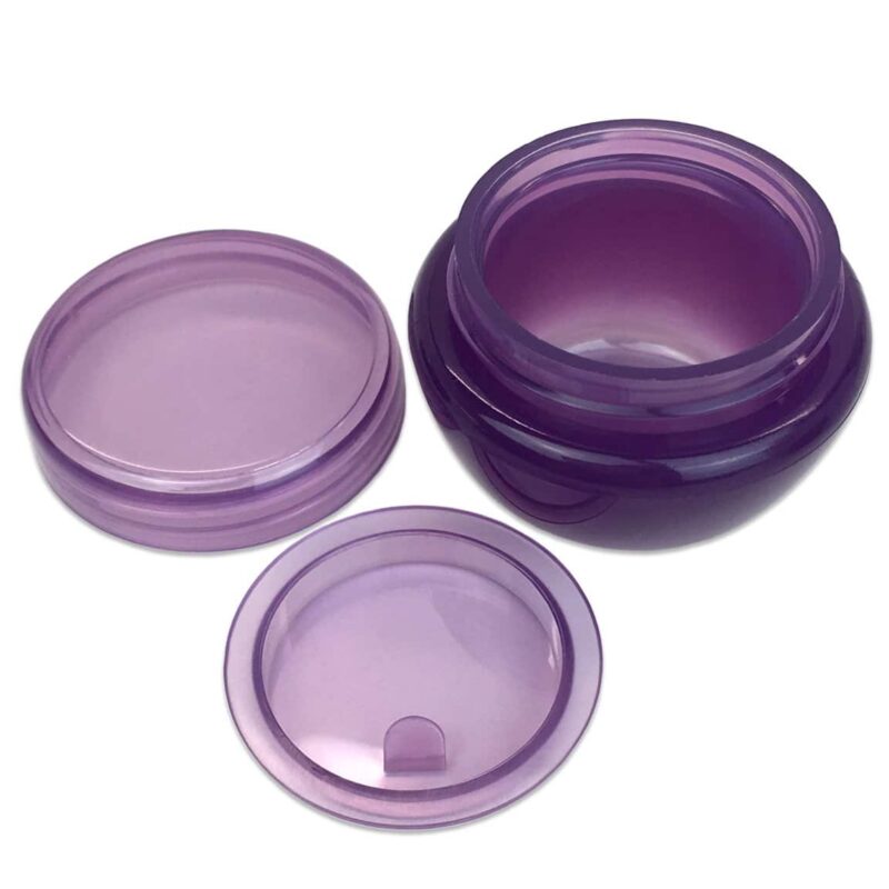 Frosted Container Beauty Jars with Inner Liner - Image 2
