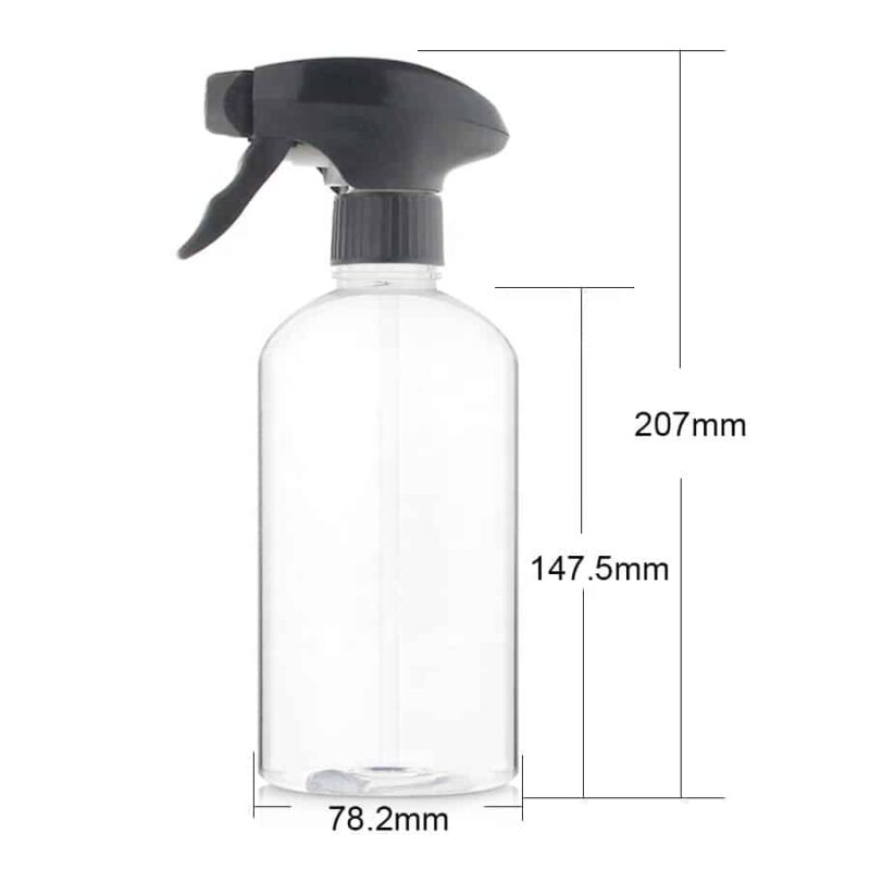 PET plastic clear trigger spray bottle - Image 4