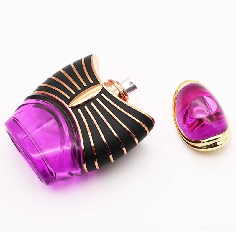 Vintage Violet perfume Bottle - Image 2