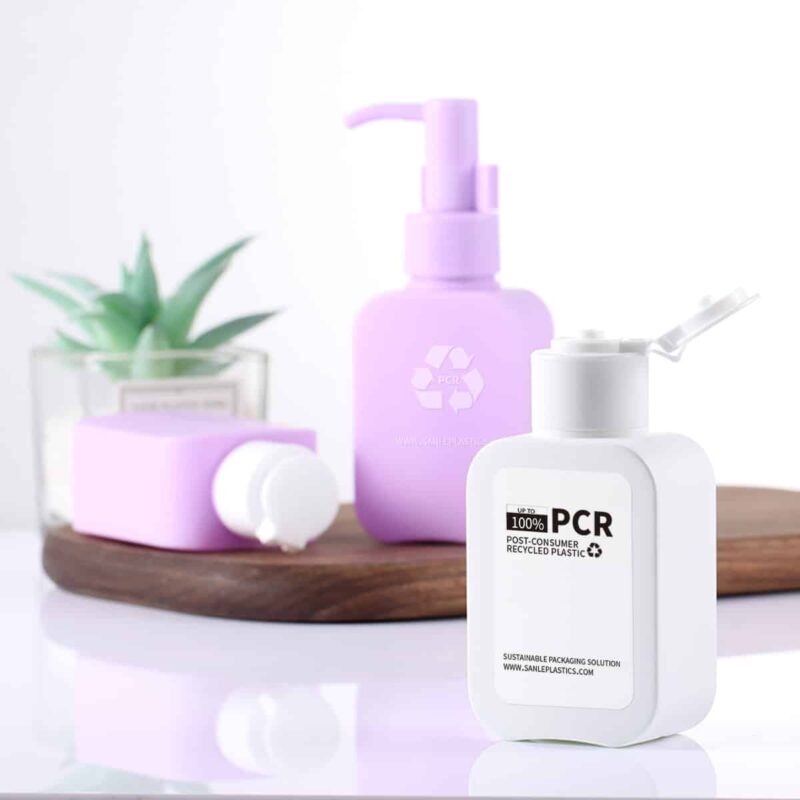 Recyclable plastic shampoo bottle - Image 2