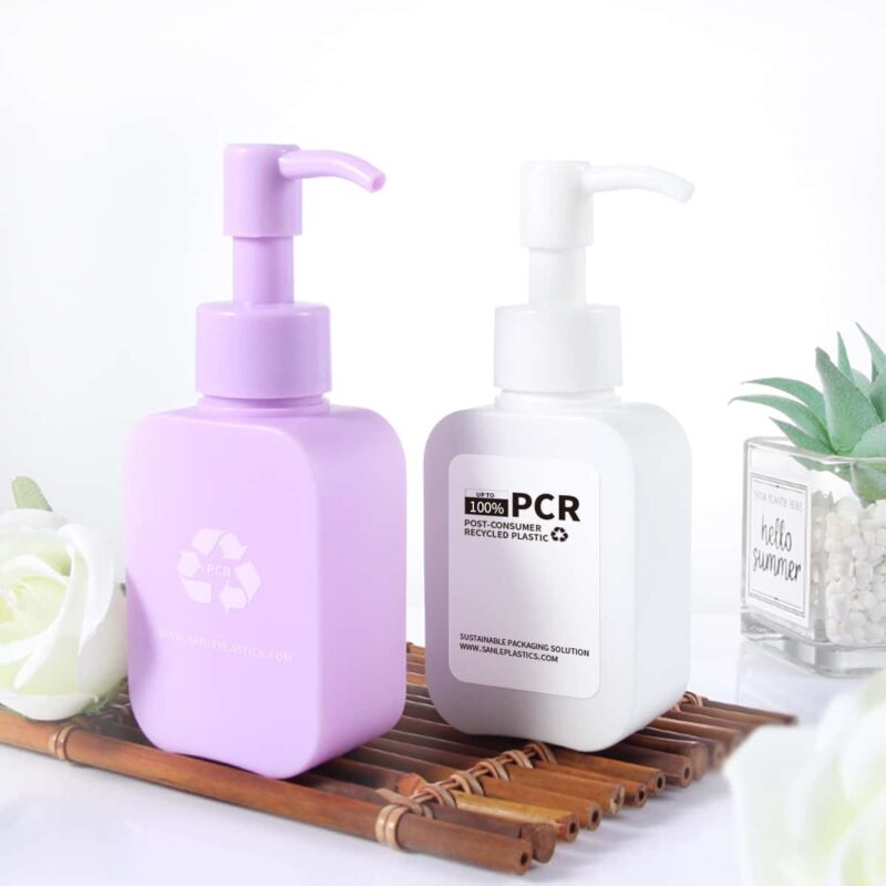 Recyclable plastic shampoo bottle - Image 3