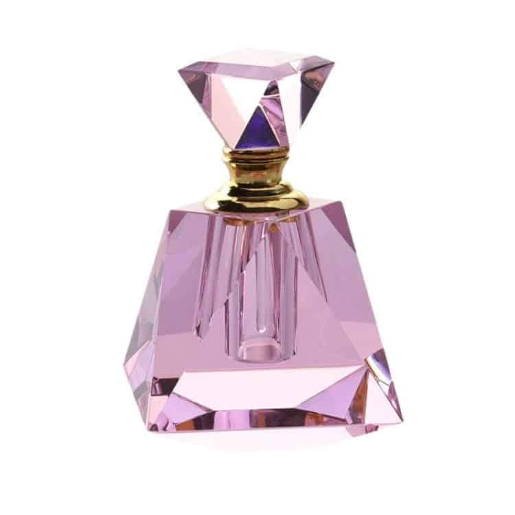 crystal perfume bottle