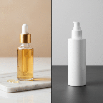 Envases de vidrio frente a envases de plástico para cosméticos: ¿Cuál es mejor para su marca?
