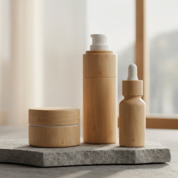 Integración de elementos de bambú en el diseño de envases de cosméticos modernos