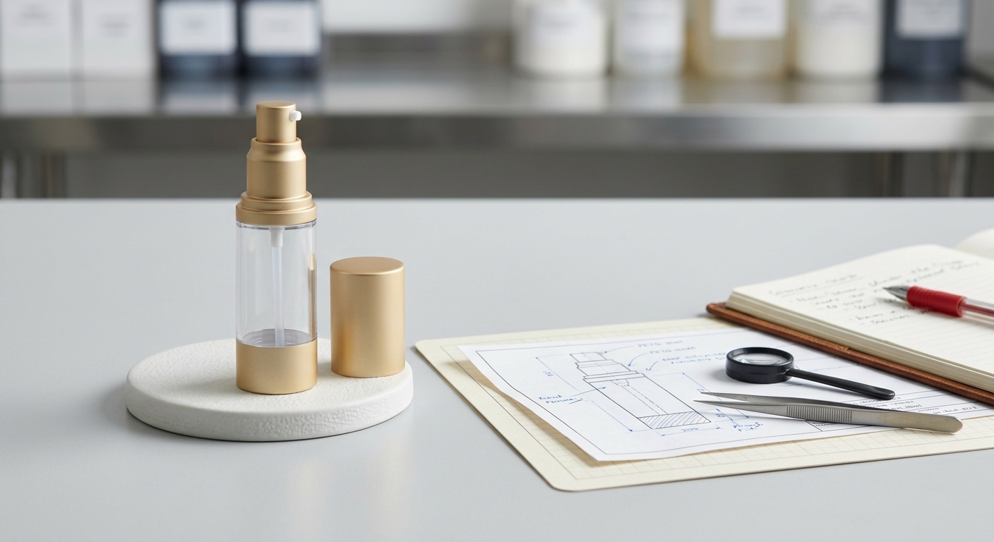 Golden sample packaging stored with a controlled approval record