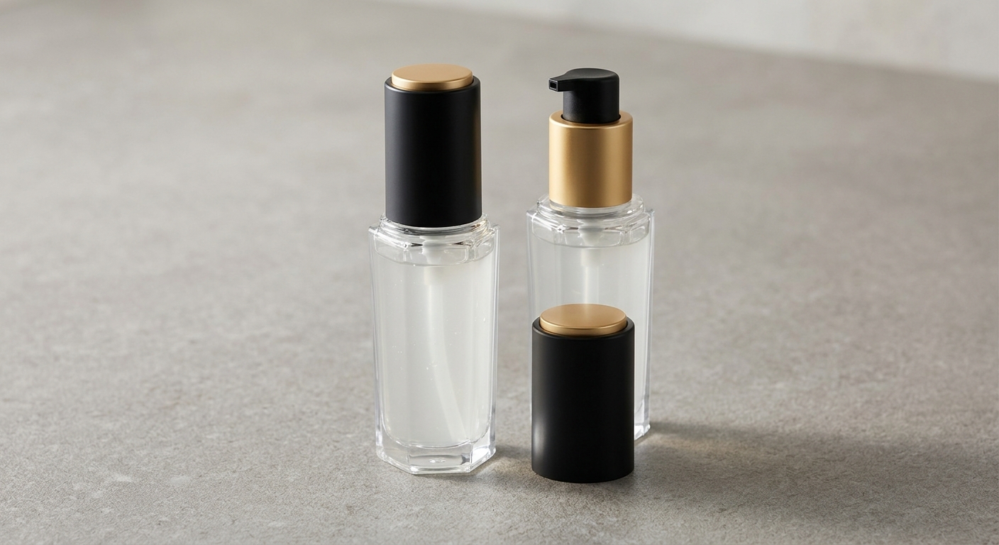 Avis sur le flacon pompe cosmétique YBJ personnalisable pour conditionnement airless