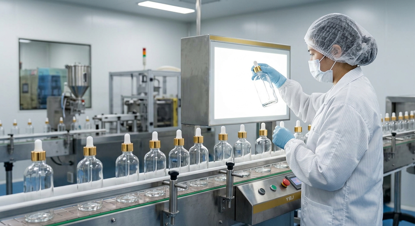 Large-capacity custom printed cosmetic dropper bottles for liquid products